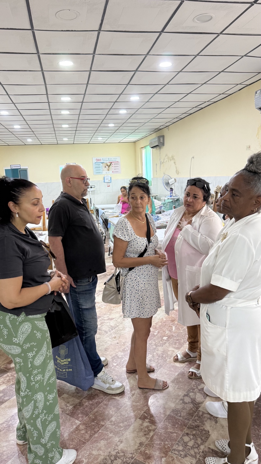 Rencontre avec les médecins à l’hôpital et dans le service de maternité